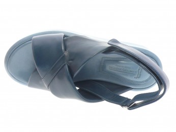 lorenzo masiero - Nu pied S 420 - BLEU