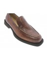 brunate - Mocassin 10859 - PYTHON MARRON CLAIR