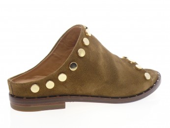 la bottega di lisa - Mule 4127 B. - DAIM BEIGE