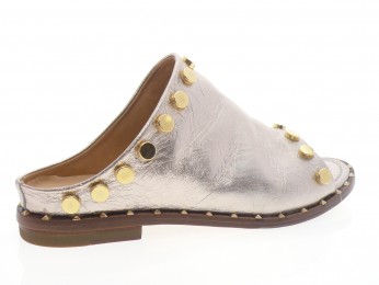 la bottega di lisa - Mule 4127 B. - LAMÉ NUDE
