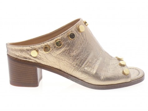 la bottega di lisa - Mule 4877 - LAMÉ BRONZE