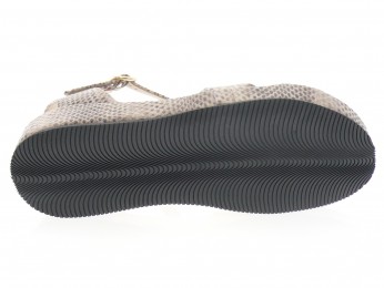 brunate - Nu pied SD531 - PYTHON BEIGE