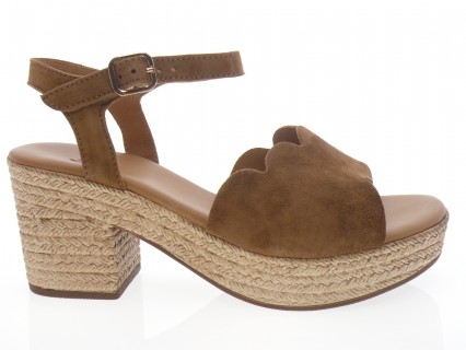 aliwell - Nu pied NOAM - DAIM COGNAC