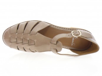 aliwell - Nu pied MURANO - VERNIS BEIGE