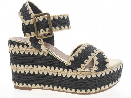 fiorina - Nu pied 144809 - NOIR BEIGE