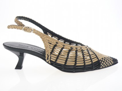 pons quintana - Femme 11953 - BEIGE NOIR