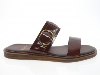 aliwell - Mule ESMA - VERNIS MARRON