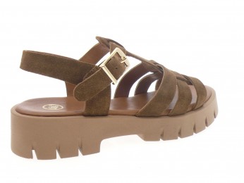 sms - Nu pied VADIA - DAIM MARRON CLAIR