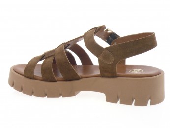 sms - Nu pied VADIA - DAIM MARRON CLAIR