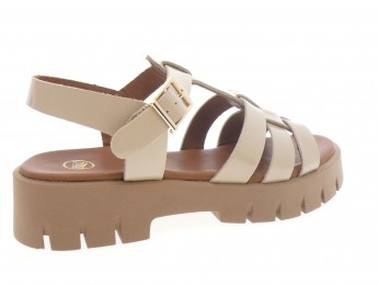 sms - Nu pied VADIA - VERNIS BEIGE