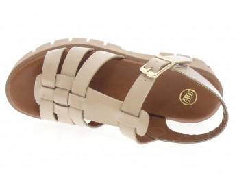 sms - Nu pied VADIA - VERNIS BEIGE