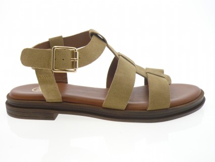 sms - Nu pied SAVIA - DAIM BEIGE
