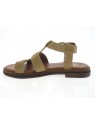 sms - Nu pied SAVIA - DAIM BEIGE