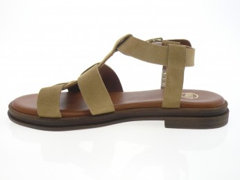 sms - Nu pied SAVIA - DAIM BEIGE