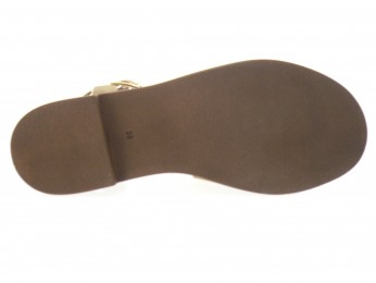 sms - Nu pied SAVIA - DAIM BEIGE