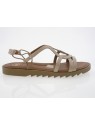 sms - Nu pied ALMA - VERNIS BEIGE