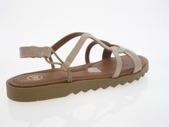sms - Nu pied ALMA - VERNIS BEIGE