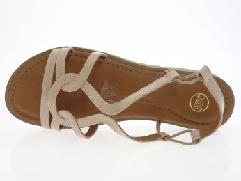 sms - Nu pied ALMA - VERNIS BEIGE