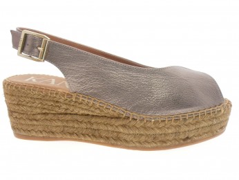 Kanna - Espadrilles 26089 - BRONZE
