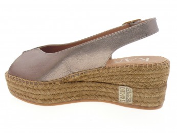Kanna - Espadrilles 26089 - BRONZE