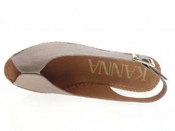 Kanna - Espadrilles 26089 - BRONZE