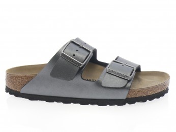 birkenstock - Nu pied ARIZONA BF. - NOIR METAL