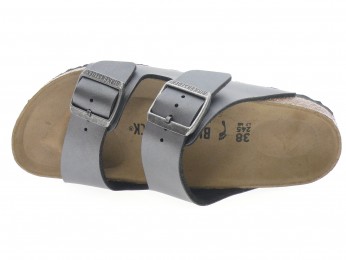 birkenstock - Nu pied ARIZONA BF. - NOIR METAL