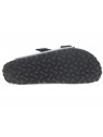 birkenstock - Nu pied ARIZONA BF. - NOIR METAL