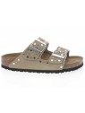 birkenstock - Nu pied ARIZONA RIVET - DAIM TAUPE