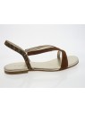 zoi - Nu pied Z3030 - DAIM MARRON