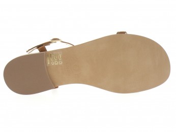 zoi - Nu pied Z3020 - DAIM MARINE MARRON