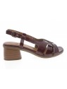 aliwell - Nu pied OPALE - VERNIS MARRON