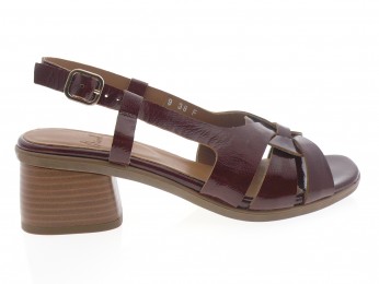 aliwell - Nu pied OPALE - VERNIS MARRON