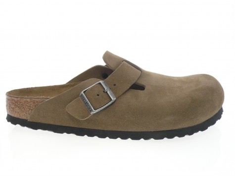 birkenstock - nu-pied BOSTON - DAIM MARRON