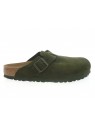 birkenstock - nu-pied BOSTON - DAIM VERT