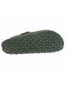 birkenstock - nu-pied BOSTON - DAIM VERT