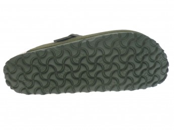 birkenstock - nu-pied BOSTON - DAIM VERT