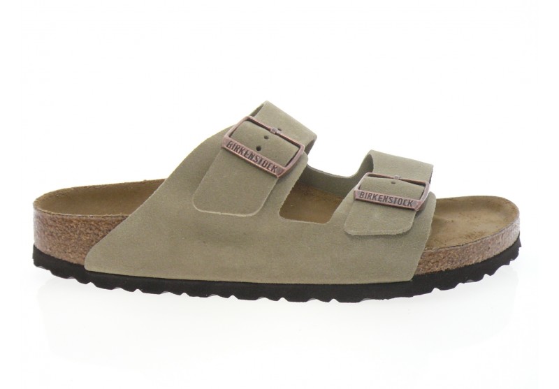 birkenstock - nu-pied ARIZONA H SFB - DAIM TAUPE