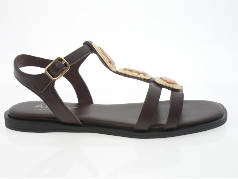 alpe - Nu pied 5594 - MARRON