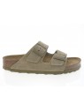 birkenstock - Nu pied ARIZONA SFB - DAIM KAKI