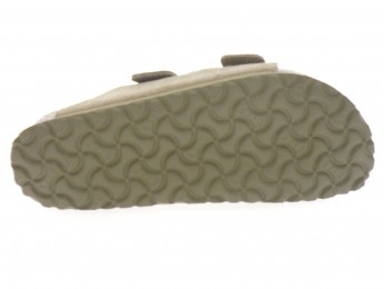 birkenstock - Nu pied ARIZONA SFB - DAIM KAKI