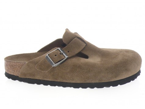 birkenstock - Mule BOSTON F. - DAIM MARRON