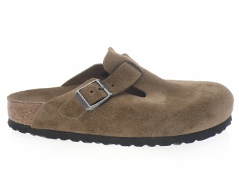 birkenstock - Mule BOSTON F. - DAIM MARRON
