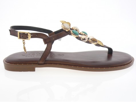 caryatis - Nu pied 62140 - MARRON