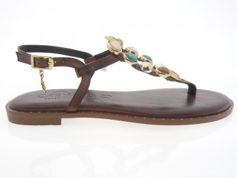 caryatis - Nu pied 62140 - MARRON