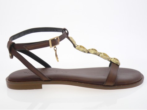 caryatis - Nu pied 621729 - MARRON