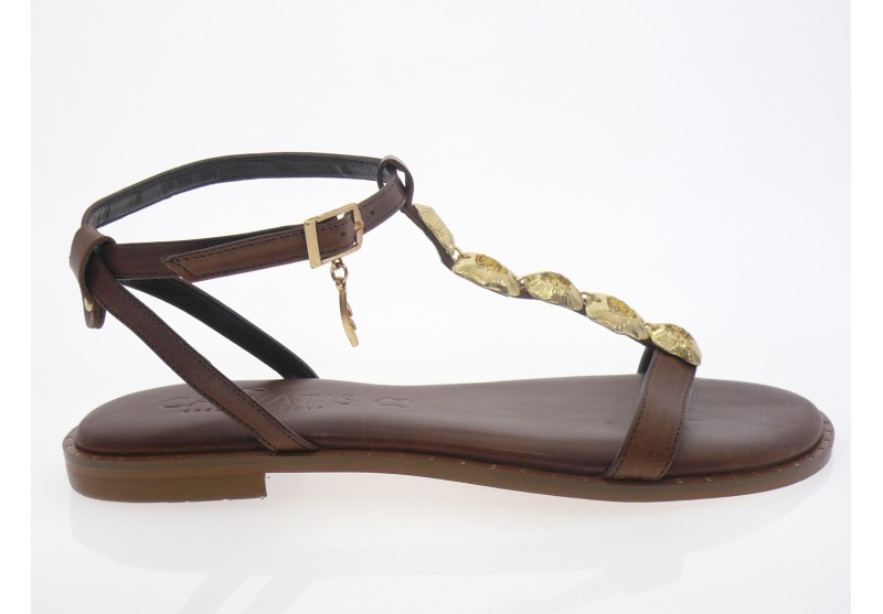 caryatis - Nu pied 621729 - MARRON