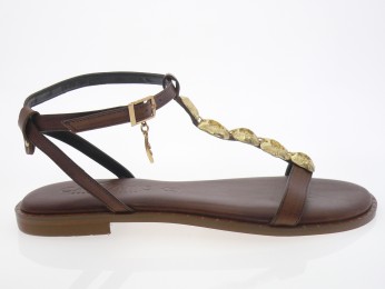 caryatis - Nu pied 621729 - MARRON