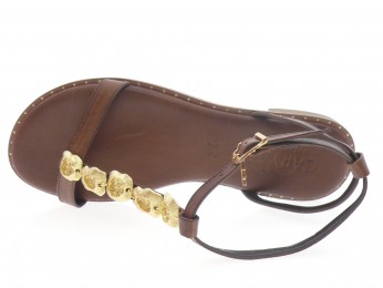 caryatis - Nu pied 621729 - MARRON