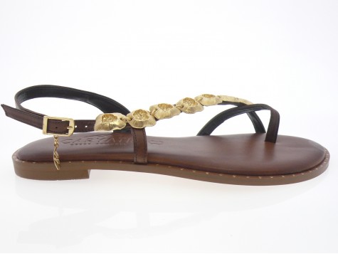 caryatis - Nu pied 621629 - MARRON